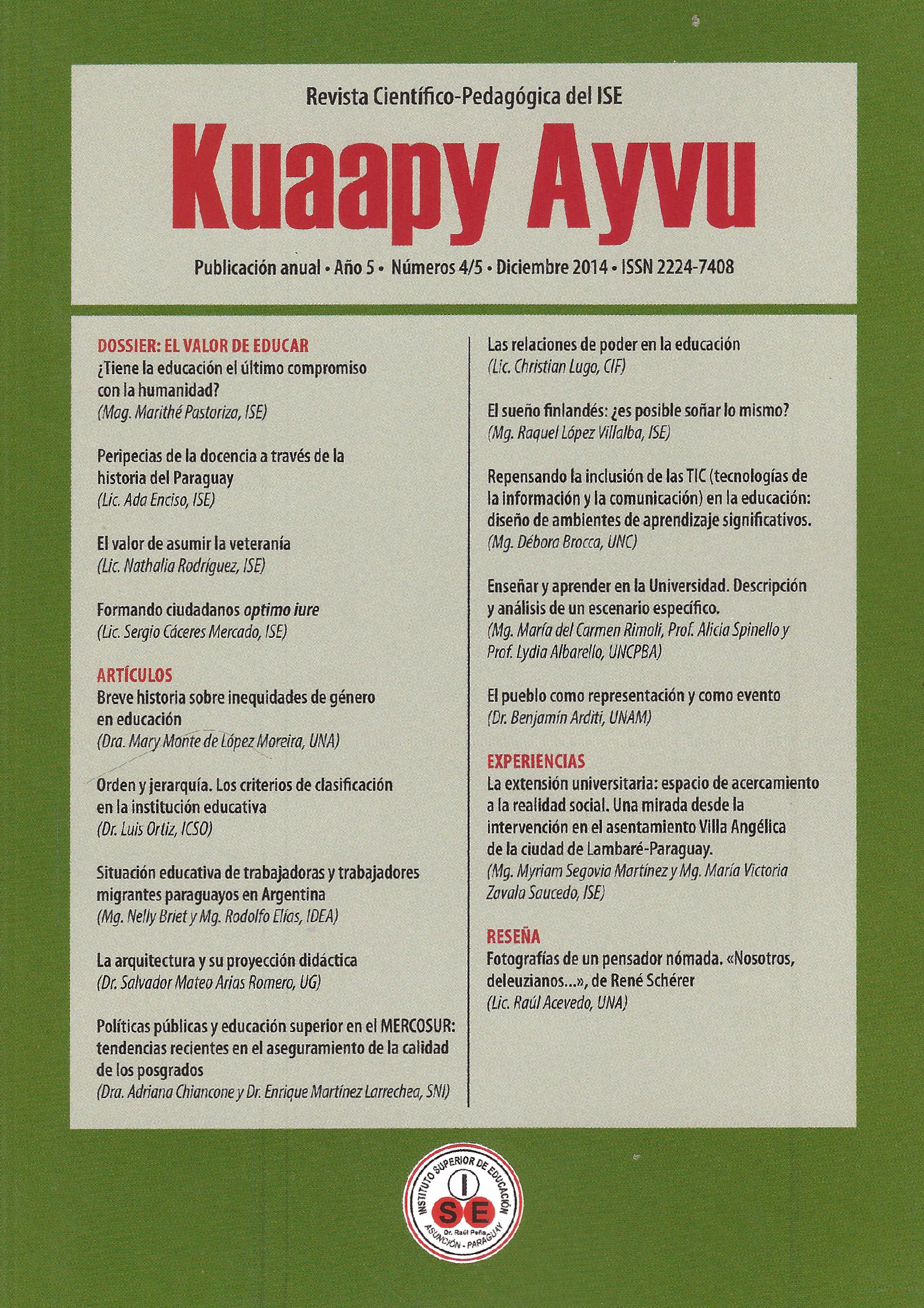 Tapa de Kuaapy Ayvu número 4/5